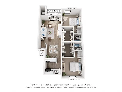 Floor plan B2