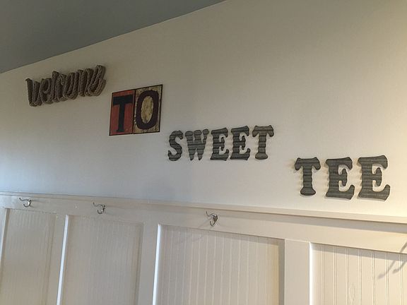 Custom touches abound.