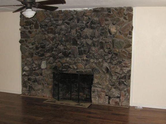 Stone Fireplace
