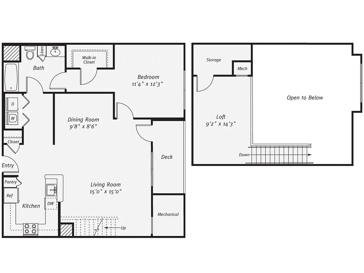 Floor plan A1L