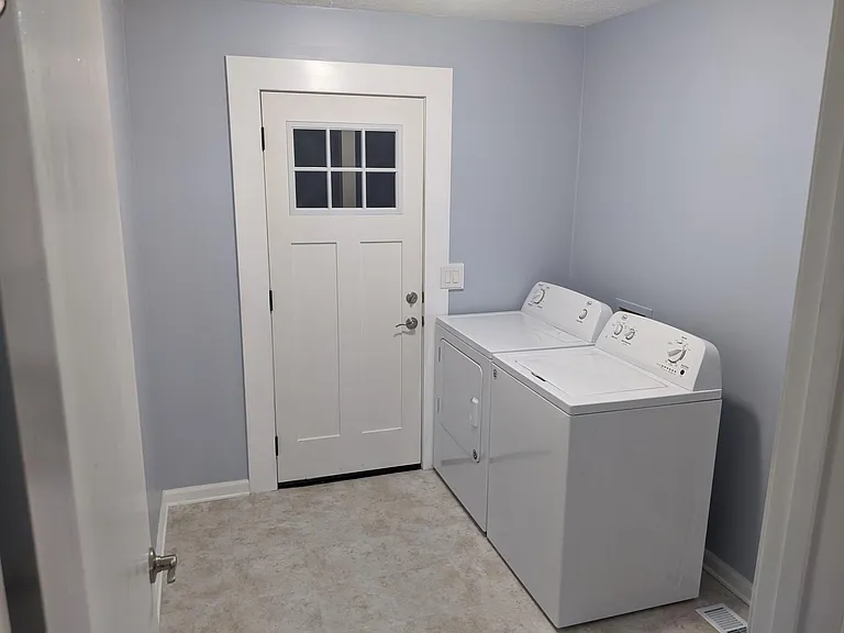 Laundry room (washer and dryer available if needed)