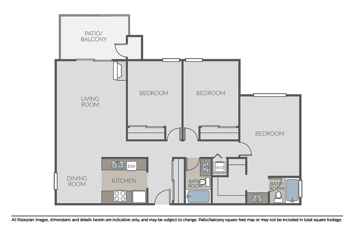 Floor plan Plan 3B
