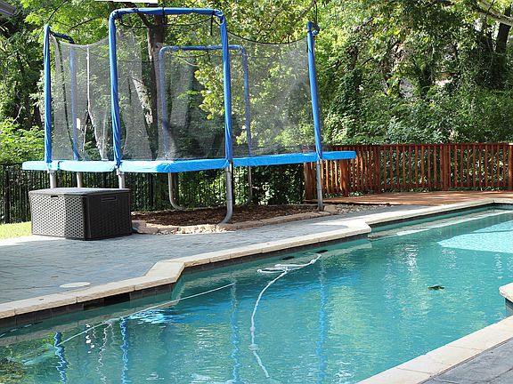 Pool/Creek View from Rear