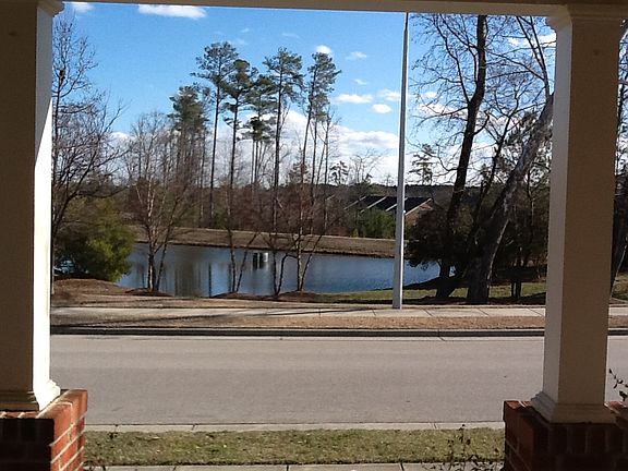 Pond view across from street