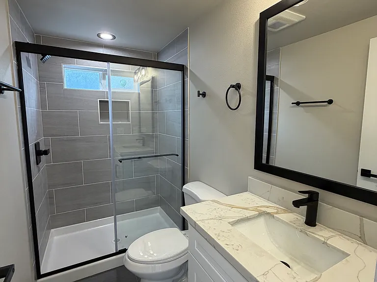 hallway bathroom