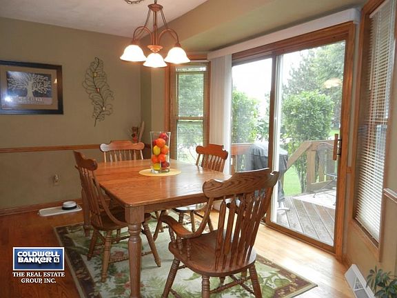 Dining Area with Door to Deck