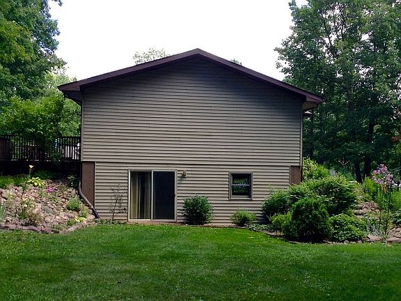 Walkout- west side of home