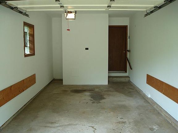 One car attached garage