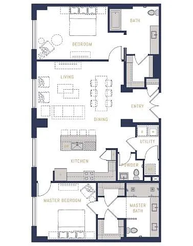 Floor plan The Wagner
