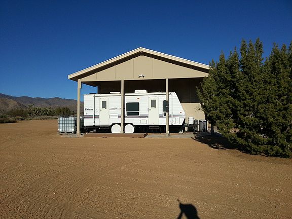 South side, travel trailer