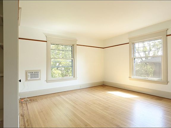 refinished oak floor, similar to what we'll have in apartment 1 before occupancy_this one is in the apartment above