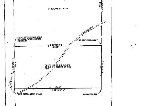 20 acre Survey from 60 acres