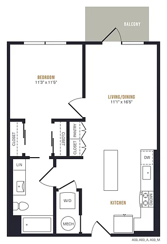 Floor plan A3