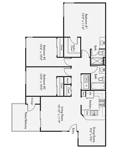 Floor plan C1