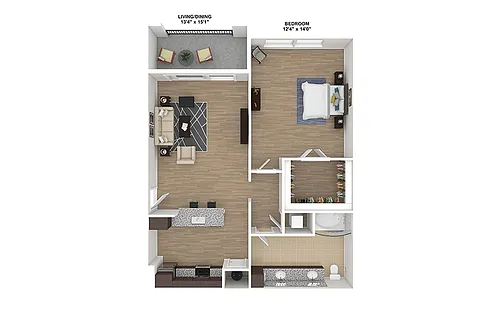 Floor plan Broadwalk