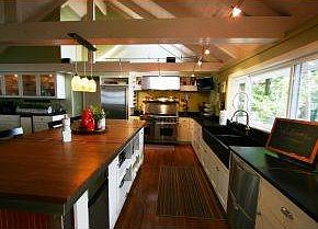open concept kitchen