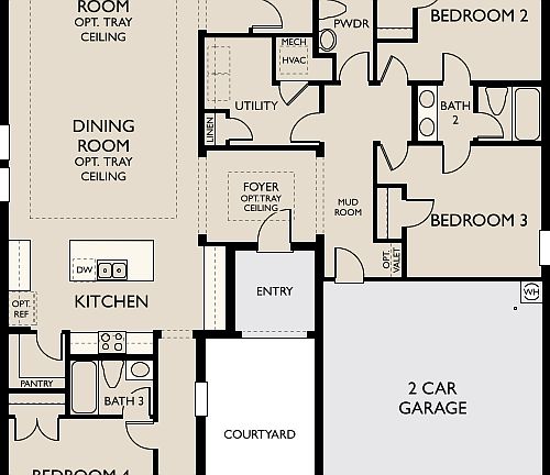 Oakfield Trails - Coquina Plan Image 1