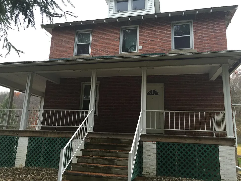 Spacious, wrap around porch. 