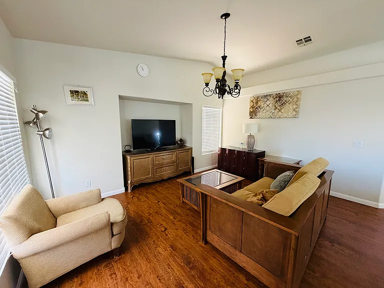 Comfortable shared upstairs living room