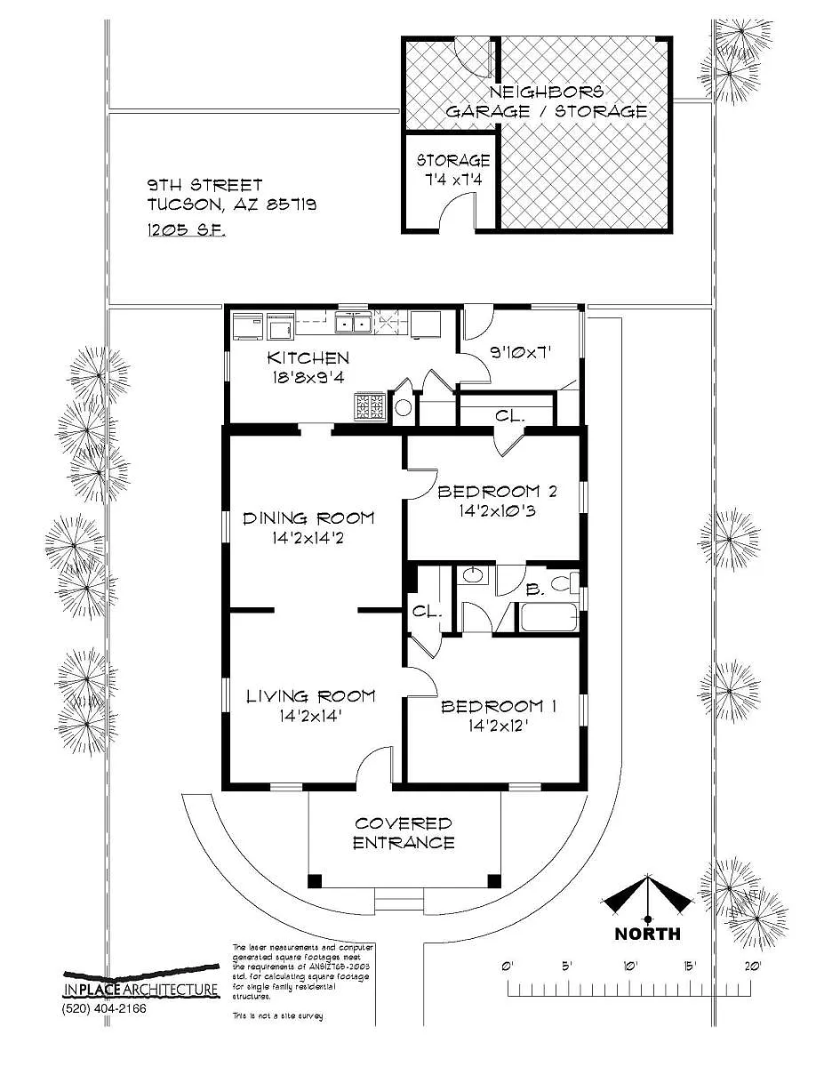 Floor Plan - 927 E 9th St