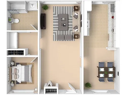 Floor plan Plan C