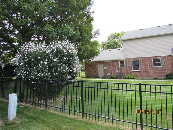 Spacious fenced in backyard