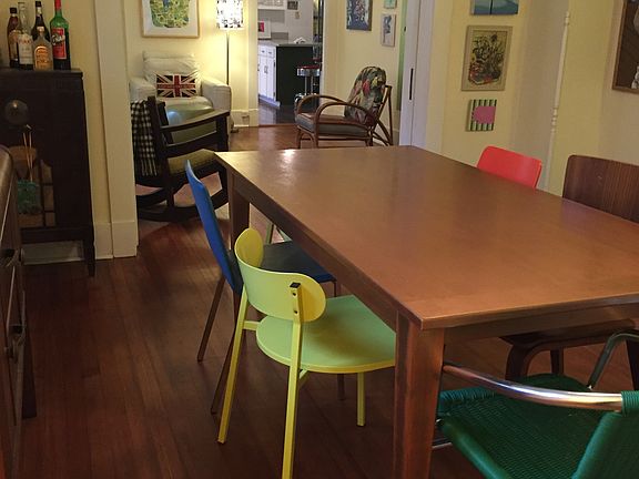 dining room into living room