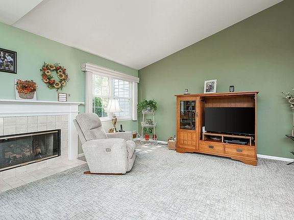 Gas fireplace for cozy gatherings