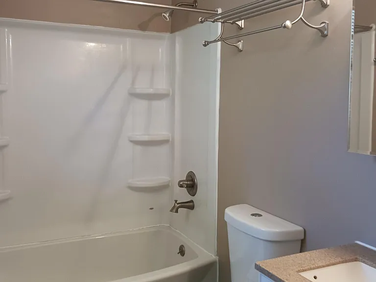 Master bath with window