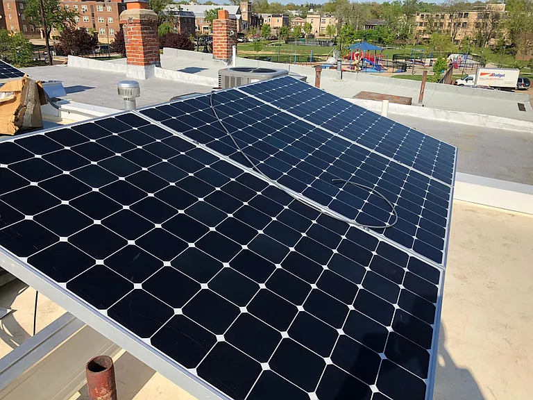 Solar panels and new roof/skylights installed in 2018.