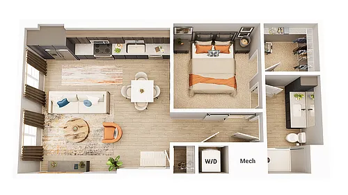 Floor plan A8