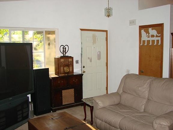 Vaulted Ceiling in Living Room