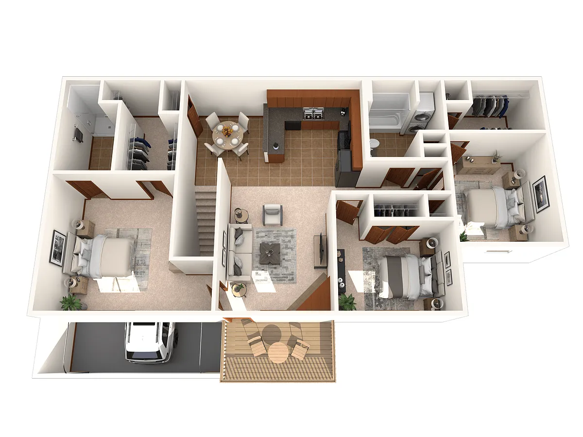 Floor plan Montreux