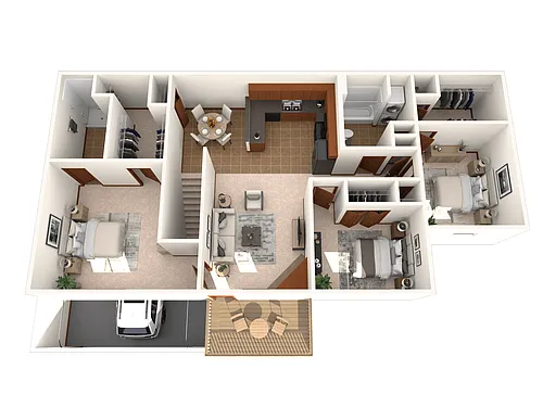 Floor plan Montreux