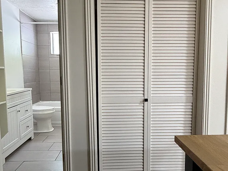 bathroom and laundry