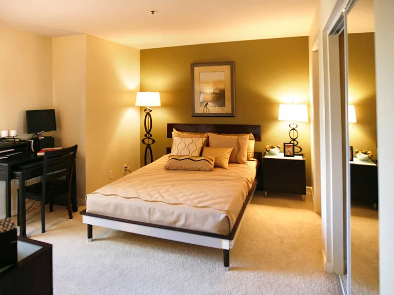 Carpeted Bedroom