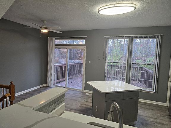 Kitchen view from living room