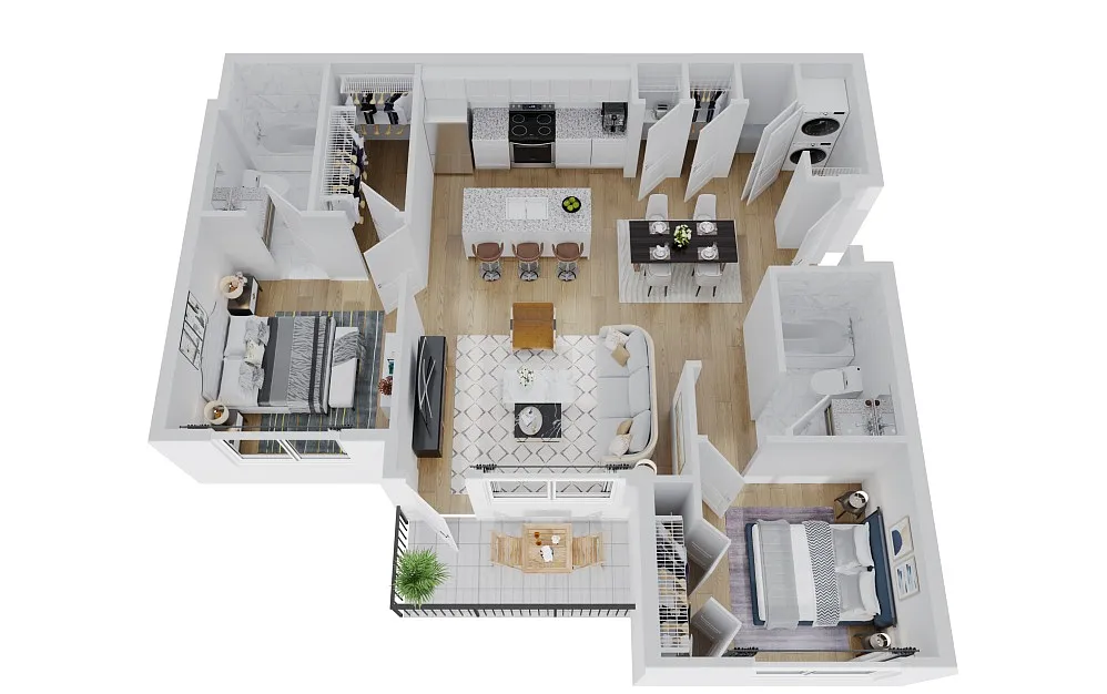 Floor plan B2