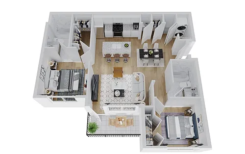 Floor plan B2