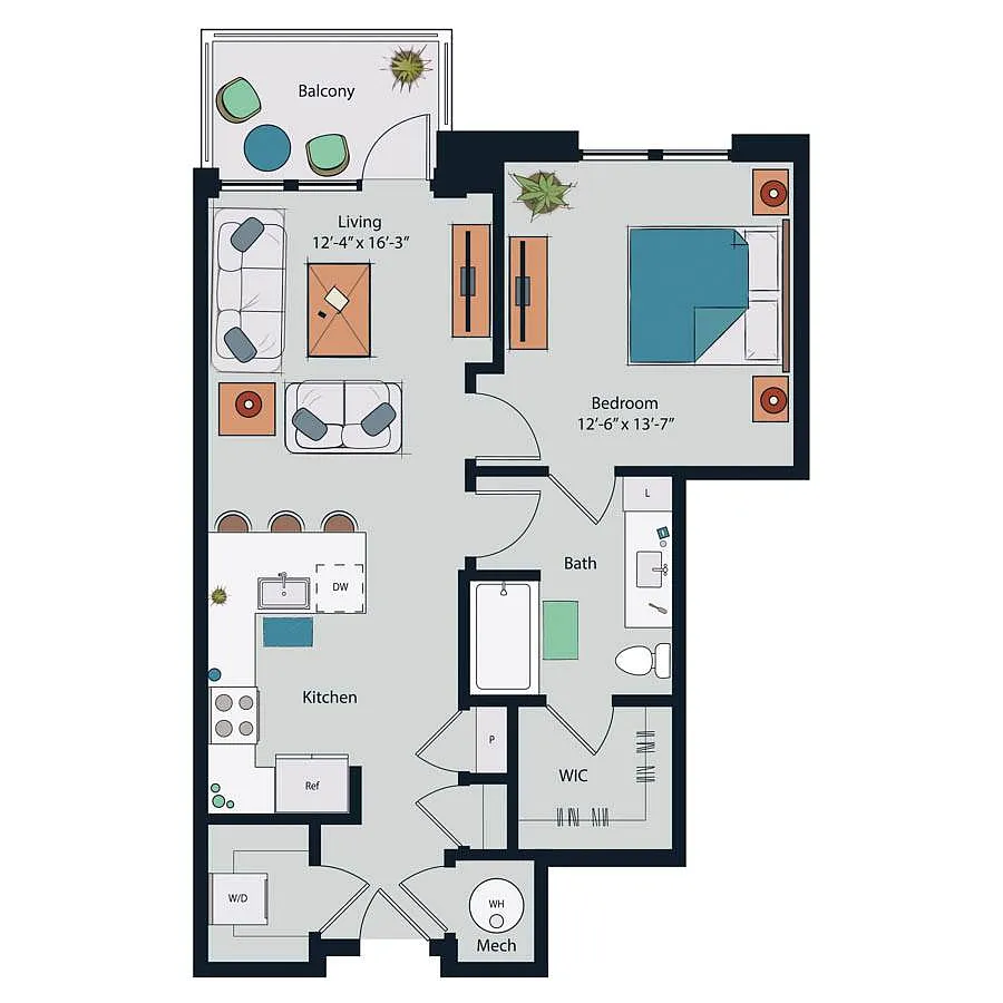 Floor plan A8