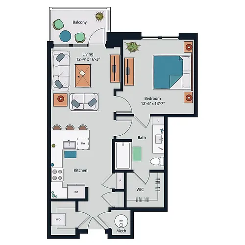 Floor plan A8