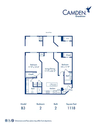 Floor plan B3