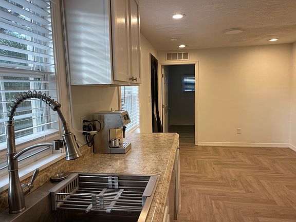 Living room from kitchen corner