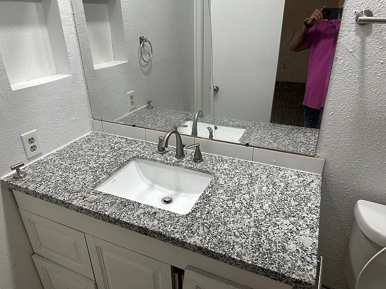Master Bathroom Attached to master bedroom