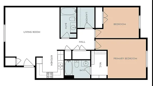 Floor plan 2X2