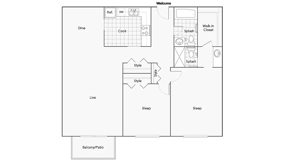Floor plan Covington
