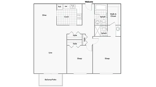 Floor plan Covington