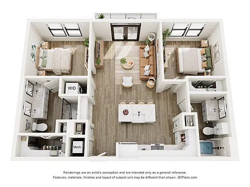 Floor plan B1