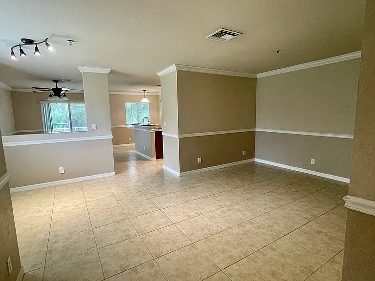 Looking from entrance, main floor