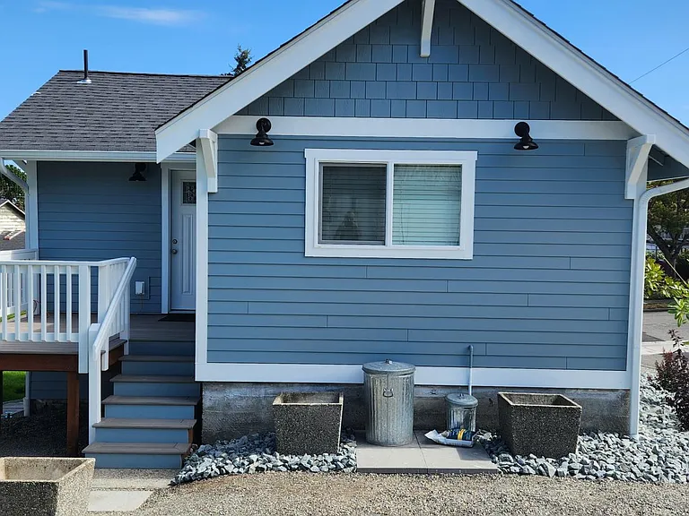 Rear view - off street parking